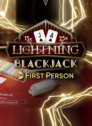 First Person Lightning Blackjack